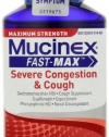 Mucinex Fast-Max Adult Liquid, Severe Congestion and Cough, 6 Ounce