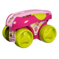 Megabloks Build'n Go Wagon Pink Megabloks Build'n Go Wagon Pink