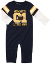 Carter's Infant Long Sleeve One Piece Coverall - Mommy's Little Man-3 Months