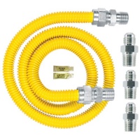 Watts Dormont 30C-3131KIT-48B Complete Gas Range Install Kit 48-Inch Length Watts Dormont 30C-3131KIT-48B Complete Gas Range Install Kit 48-Inch Length