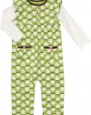 Carter's Infant Long Sleeve One Piece Coverall - Pretty Daisies-24 Months