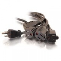 Cables to Go 1.5 ft 1 to 4 Power Cord Splitter Cables to Go 1.5 ft 1 to 4 Power Cord Splitter