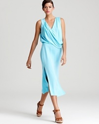Need a wardrobe overhaul? Start with a DIANE von FURSTENBERG dress flaunting fresh color and elegant details for inimitable evening style. The stretch silk silhouette skims your curves, while a high side slit reveals a sinuous hint of skin. Need a wardrobe overhaul? Start with a DIANE von FURSTENBERG dress flaunting fresh color and elegant details for inimitable evening style. The stretch silk silhouette skims your curves, while a high side slit reveals a sinuous hint of skin.