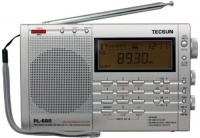 Tecsun PL-660SLV Portable AM/FM/LW/Air Shortwave World Band Radio with Single Side Band, Silver Tecsun PL-660SLV Portable AM/FM/LW/Air Shortwave World Band Radio with Single Side Band, Silver
