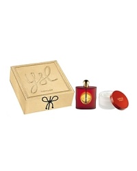 A legendary fragrance for the woman who adores Yves Saint Laurent. An oriental and spicy harmony. Sheer sensuality, a voluptuous, provocative and controversial fragrance. The OPIUM by Yves Saint Laurent Fall 2010 Set contains a 1.6 oz. Eau de Toilette Spray, a 1.6 oz. Body Lotion, a 1.6 oz. Shower Gel and a 7.5 ml mini Eau de Toilette. A legendary fragrance for the woman who adores Yves Saint Laurent. An oriental and spicy harmony. Sheer sensuality, a voluptuous, provocative and controversial fragrance. The OPIUM by Yves Saint Laurent Fall 2010 Set contains a 1.6 oz. Eau de Toilette Spray, a 1.6 oz. Body Lotion, a 1.6 oz. Shower Gel and a 7.5 ml mini Eau de Toilette.