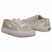 Superga Toddler/Little Kid SU702 Venezia Sneaker,Silver,24 EU