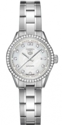 TAG Heuer Women's WV2413.BA0793 Carrera Diamond Accented Automatic Watch TAG Heuer Women's WV2413.BA0793 Carrera Diamond Accented Automatic Watch