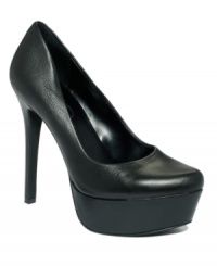 Take your look to the next level with the towering Waleo platform pumps by Jessica Simpson. Leg-lengthening height and a chic almond-toe silhouette will make them an essential. Take your look to the next level with the towering Waleo platform pumps by Jessica Simpson. Leg-lengthening height and a chic almond-toe silhouette will make them an essential.