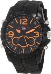 U.S. Polo Assn. Men's US9238 Black Analog Digital Strap Watch U.S. Polo Assn. Men's US9238 Black Analog Digital Strap Watch