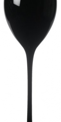 Artland Midnight Black 11-Ounce Stemmed Goblets, Set of 4 Artland Midnight Black 11-Ounce Stemmed Goblets, Set of 4