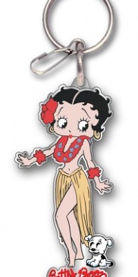 Plasticolor 4174 Betty Boop Aloha Enamel Key Chain Plasticolor 4174 Betty Boop Aloha Enamel Key Chain