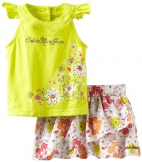 Calvin Klein Baby-girls Infant Top with Printed Skort Calvin Klein Baby-girls Infant Top with Printed Skort