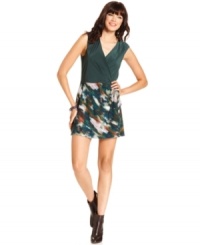 Chic from day to play, this RACHEL Rachel Roy printed romper can easily go from casual to dressy with just a switch of the shoes! Chic from day to play, this RACHEL Rachel Roy printed romper can easily go from casual to dressy with just a switch of the shoes!