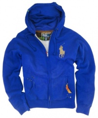 Polo Ralph Lauren Distressed Big Pony Full-zip Hoodie Polo Ralph Lauren Distressed Big Pony Full-zip Hoodie