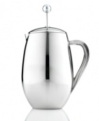 Have coffee the way it should be-hot.  A double walled stainless steel construction traps in heat and flavor for fresh, indulgent taste with each pour. Keeping coffee hotter three times longer than other presses, this press draws out the undiscovered notes of your brew. Lifetime warranty.
