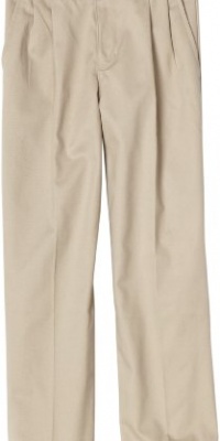 Nautica Sportswear Kids 2-7 Boys Pleated Twill Pant, Khaki, 4 Nautica Sportswear Kids 2-7 Boys Pleated Twill Pant, Khaki, 4
