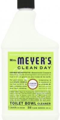 Mrs. Meyer's Clean Day Toilet Bowl Cleaner, Lemon Verbena, 32-Ounce Bottles (Case of 6) Mrs. Meyer's Clean Day Toilet Bowl Cleaner, Lemon Verbena, 32-Ounce Bottles (Case of 6)