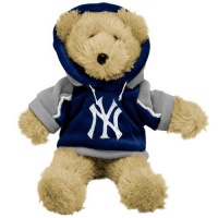 MLB New York Yankees 8 Fuzzy Hoody Bear MLB New York Yankees 8 Fuzzy Hoody Bear