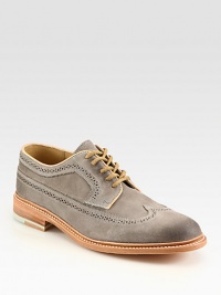 Ultra-soft suede classic with a lace-up front and timeless wingtip detailing. Suede upperLeather lining and solePadded insoleImported Ultra-soft suede classic with a lace-up front and timeless wingtip detailing. Suede upperLeather lining and solePadded insoleImported