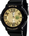 Casio Baby G Neon Illuminator Gold Dial Women's Watch - BGA160-1B