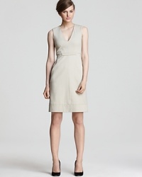 Destined to be a wardrobe classic, this DIANE von FURSTENBERG sheath dress updates your workweek repertoire with sophisticated chic. Destined to be a wardrobe classic, this DIANE von FURSTENBERG sheath dress updates your workweek repertoire with sophisticated chic.