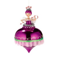 Department 56 Nutcracker Suite Treat Christmas Trim Sugar Plum Fairy Ornament, 7-Inch Department 56 Nutcracker Suite Treat Christmas Trim Sugar Plum Fairy Ornament, 7-Inch