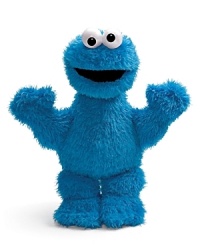 Add Cookie Monster to your child's collection. He's cute, soft and always hungry. In plush faux fur. Add Cookie Monster to your child's collection. He's cute, soft and always hungry. In plush faux fur.