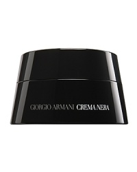 Giorgio Armani premiers Crema Nera--a unique cell regenerating cream inspired by the Italian island of Pantelleria. Containing a unique formulation of obsidian, a natural mineral compound extracted from the petrified lava on Pantelleria, Crema Nera perfectly captures the Earth's rejuvenating secrets. This exceptional, patented formula is scientifically proven to actively restore and revitalize skin's natural radiance and regenerate surface cells. The immaculate white cream helps to uncover your skin's beauty, life and youth. . Boosts skin radiance. Helps refine and perfect skin texture . Nourishes and hydrates Giorgio Armani premiers Crema Nera--a unique cell regenerating cream inspired by the Italian island of Pantelleria. Containing a unique formulation of obsidian, a natural mineral compound extracted from the petrified lava on Pantelleria, Crema Nera perfectly captures the Earth's rejuvenating secrets. This exceptional, patented formula is scientifically proven to actively restore and revitalize skin's natural radiance and regenerate surface cells. The immaculate white cream helps to uncover your skin's beauty, life and youth. . Boosts skin radiance. Helps refine and perfect skin texture . Nourishes and hydrates
