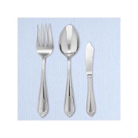 Lenox 3-Piece Bellina Flatware Serve Set, Silver