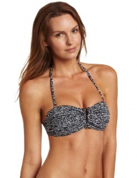 La Blanca Women's Nouveau Native Cup Bandeau Bra, Black, 8 La Blanca Women's Nouveau Native Cup Bandeau Bra, Black, 8