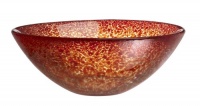 Kosta Boda Tellus 8-7/8-Inch Lg Bowl Red Kosta Boda Tellus 8-7/8-Inch Lg Bowl Red
