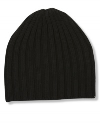 One cap we bet you wear all winter long: This thick, cozy, double-ribbed beanie from Alfani RED. One cap we bet you wear all winter long: This thick, cozy, double-ribbed beanie from Alfani RED.