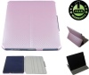 Protective Case and 4-In-1 Stand with Carbon Fiber print for Apple iPad-1 - Pink