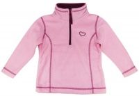 GutsyToddler Girls Light Pink Long Sleeve Heart Logo Fleece Jacket/Top 2T 3T 4T GutsyToddler Girls Light Pink Long Sleeve Heart Logo Fleece Jacket/Top 2T 3T 4T