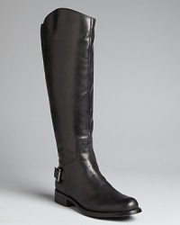 Shining, riding boot-influenced shafts are set off with elegant buckle details at each heel that set this GUESS pair apart. They are perfect for the office-and work on weekends as well. Shining, riding boot-influenced shafts are set off with elegant buckle details at each heel that set this GUESS pair apart. They are perfect for the office-and work on weekends as well.