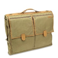 The Hartmann Packcloth Collection offers the ultimate in practical convenience-with classic, sophisticated style. Made of extremely durable, lightweight 400-denier nylon with antique brassware and Hartmann's signature trim, the deluxe garment bag accommodates your refined wardrobe essentials. The Hartmann Packcloth Collection offers the ultimate in practical convenience-with classic, sophisticated style. Made of extremely durable, lightweight 400-denier nylon with antique brassware and Hartmann's signature trim, the deluxe garment bag accommodates your refined wardrobe essentials.
