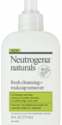 Neutrogena Naturals Fresh Cleansing + Makeup Remover, 6 Ounce  (Pack of 2)