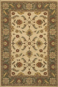 Sierra Mar Sedona Ivory/Limestone Rug Rug Size: 2'5 x 4'