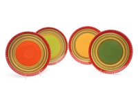 Certified International Hot Tamale Dinner Plate, Set of 4 Assorted Designs Certified International Hot Tamale Dinner Plate, Set of 4 Assorted Designs
