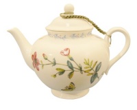 Gracie China Caroline's Wild floral 11-Ounce Porcelain Small Teapot Gracie China Caroline's Wild floral 11-Ounce Porcelain Small Teapot