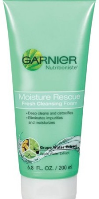 Garnier Moisture Rescue Fresh Cleansing Foam, 6.80 Fluid Ounce Garnier Moisture Rescue Fresh Cleansing Foam, 6.80 Fluid Ounce