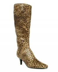 Looking for the perfect pair of pointed-toe boots this fall? Just say yes to Impo's Noland! With a low stacked wooden heel, they're both comfortable and casually chic--a great complement your weekend wardrobe. Looking for the perfect pair of pointed-toe boots this fall? Just say yes to Impo's Noland! With a low stacked wooden heel, they're both comfortable and casually chic--a great complement your weekend wardrobe.