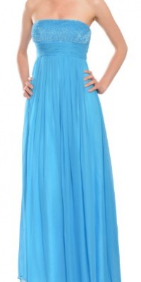 Aidan Mattox Silk Chiffon Beaded Sequins Eve Gown Dress Aidan Mattox Silk Chiffon Beaded Sequins Eve Gown Dress
