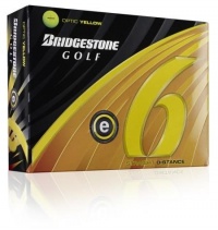 Bridgestone E6 Optic Yellow Golf Balls, 1 Dozen (2011 Model) Bridgestone E6 Optic Yellow Golf Balls, 1 Dozen (2011 Model)