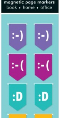 Emoticons i-Clips Magnetic Bookmarks Emoticons i-Clips Magnetic Bookmarks