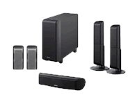 Sony SA-VS150H 5.1/7.1-Channel Speaker Package (Black)