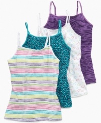Will this be separate or together? Any of these fun tanks from So Jenni can be worn alone or layered for playful looks she'll love. Will this be separate or together? Any of these fun tanks from So Jenni can be worn alone or layered for playful looks she'll love.
