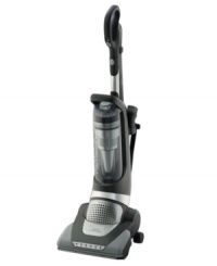 You're in the clear with smooth-swivel steering and powerful cyclonic technology that gets rid of ground-in dirt on carpets and bare floors faster than ever. The unique 3-in-1 VersaTool takes cleaning to new heights, delivering in-crevice dirt removal on stairs and other tight spots. 5-year warranty. Model EL8602A. You're in the clear with smooth-swivel steering and powerful cyclonic technology that gets rid of ground-in dirt on carpets and bare floors faster than ever. The unique 3-in-1 VersaTool takes cleaning to new heights, delivering in-crevice dirt removal on stairs and other tight spots. 5-year warranty. Model EL8602A.