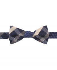 Be the guy in the bowtie. This DKNY style makes it easy to make your mark. Be the guy in the bowtie. This DKNY style makes it easy to make your mark.