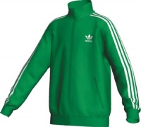 ADIDAS TRACK TOP JACKET KIDS O21114 (S, FAIRWAY/WHITE) ADIDAS TRACK TOP JACKET KIDS O21114 (S, FAIRWAY/WHITE)